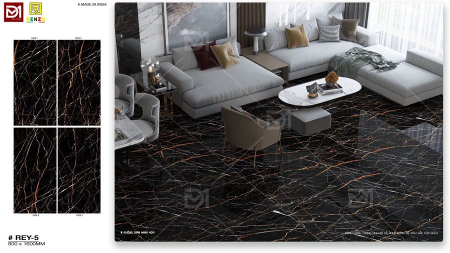 Gạch nhập khẩu Ấn Độ 80x160cm REY 5