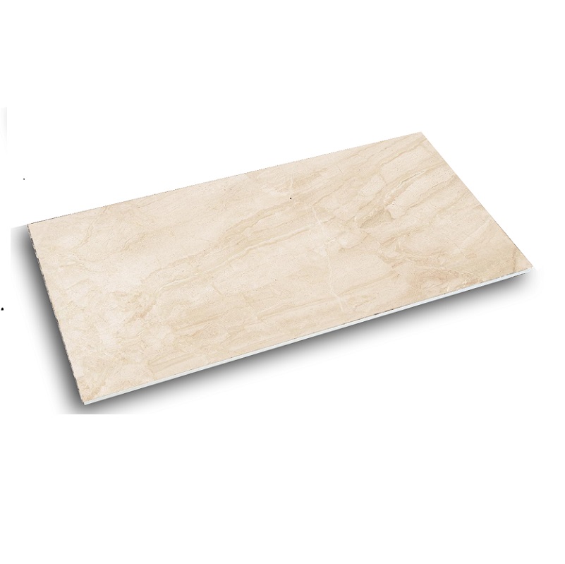 Gạch nhập khẩu Ấn Độ 80x160cm vân đá vàng kem Daina Classic