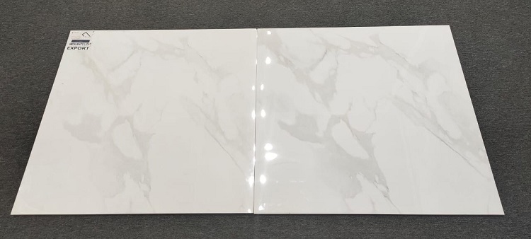 Gạch nhập khẩu Ấn Độ 80x80cm Glossy Smoke Whitelight