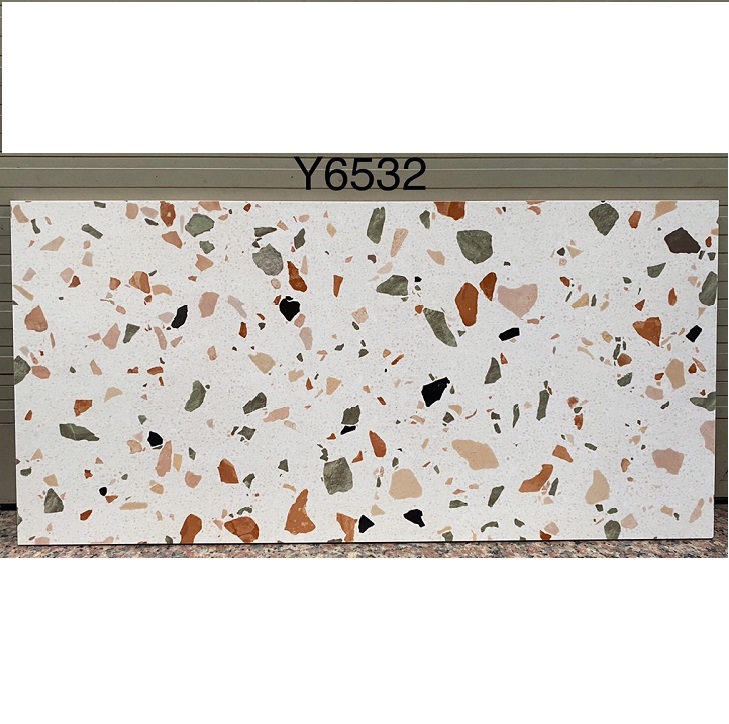 Gạch nhập khẩu Trung Quốc 30x60cm giả terazzo Y6532