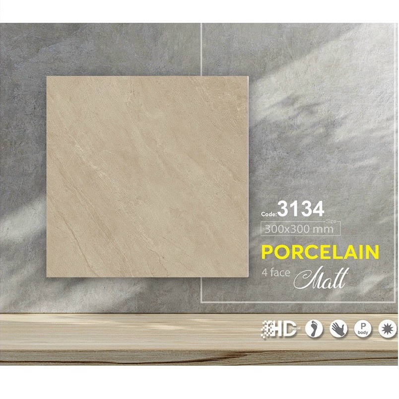 Gạch ốp lát 30×30 cm  Tasa vân đá vàng HM3134