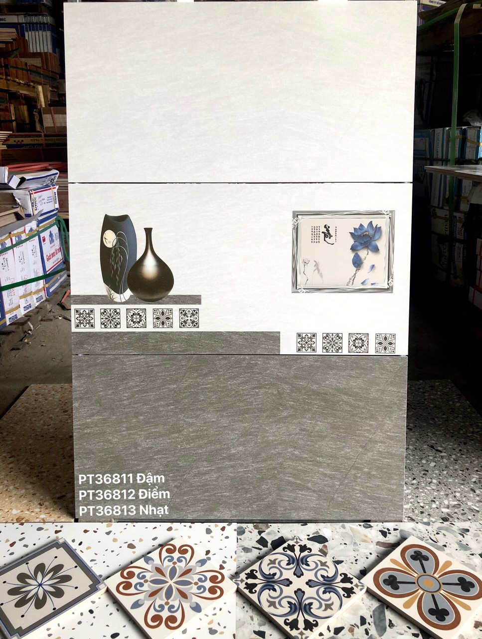 Gạch ốp lát 30×60 CMC ghi đậm PT36811-PT36812-PT36813
