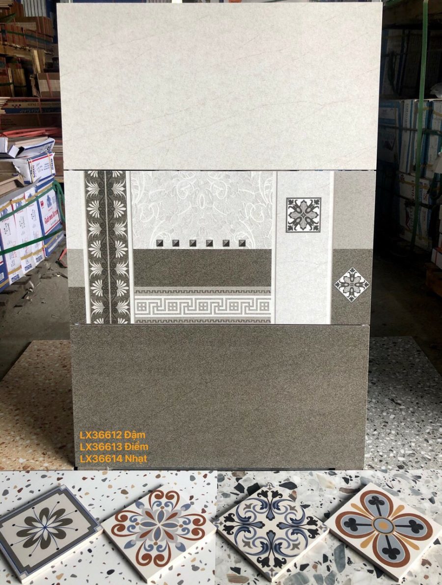 Gạch ốp lát 30×60 CMC ghi phẩy LX36612-LX36613-LX36614