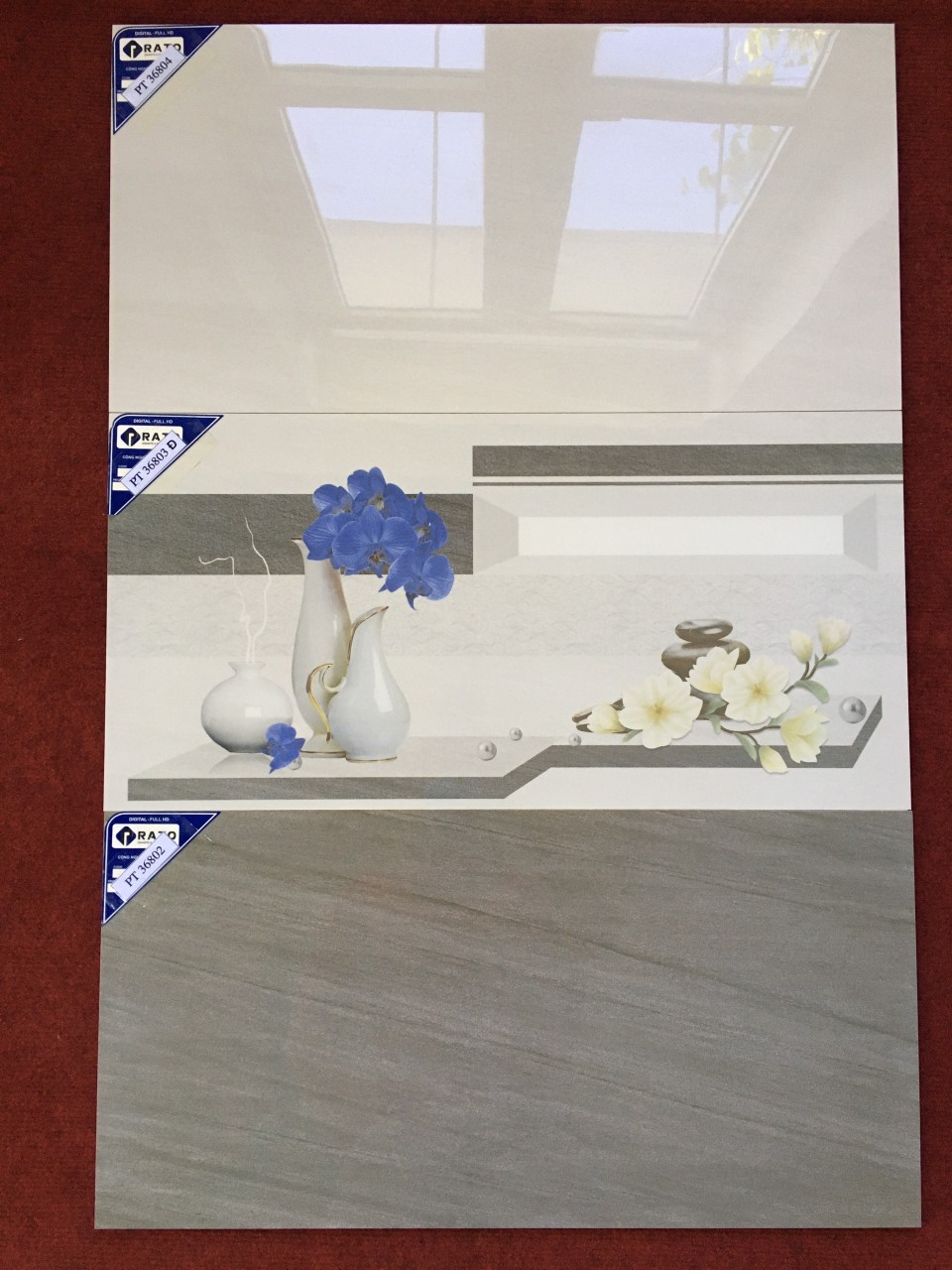 Gạch ốp lát 30×60 CMC màu ghi PT36802-PT36803Đ-PT36804