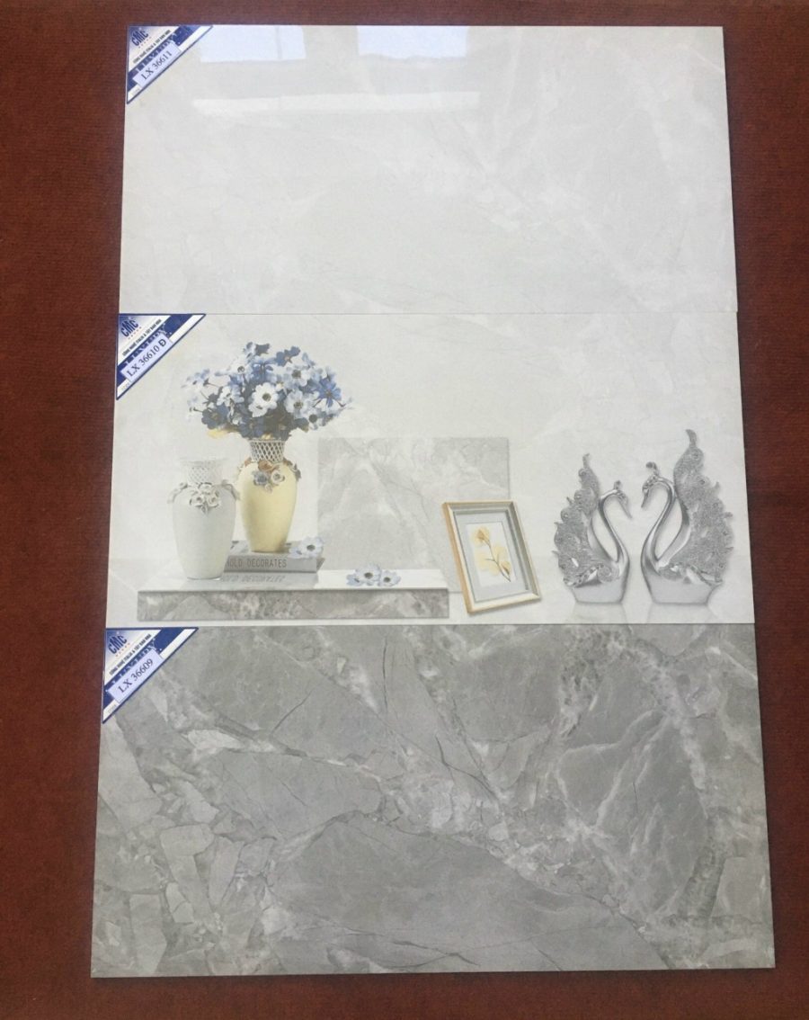 Gạch ốp lát 30×60 CMC vân đá ghi LX36609-LX36610D-LX36611