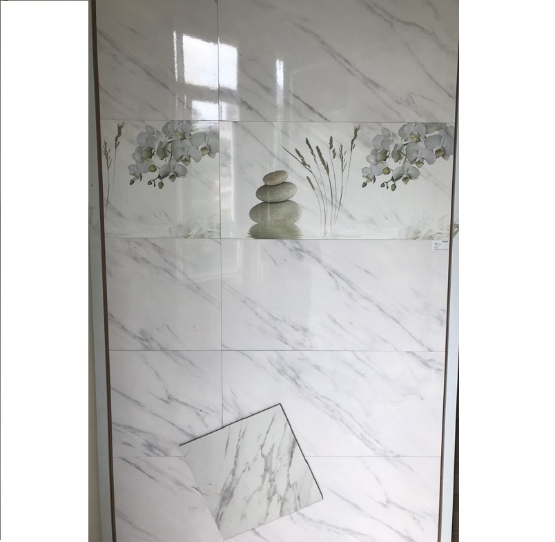 Gạch ốp lát 40×80 Hoàn Mỹ Perfetto vân khói 18018