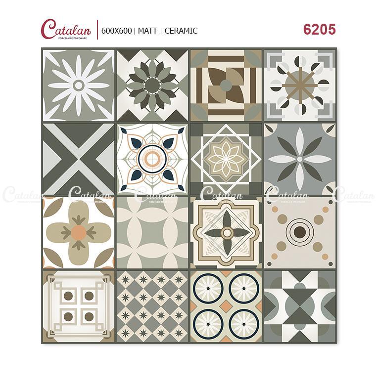 Gạch ốp lát 60×60 cm Catalan 6205