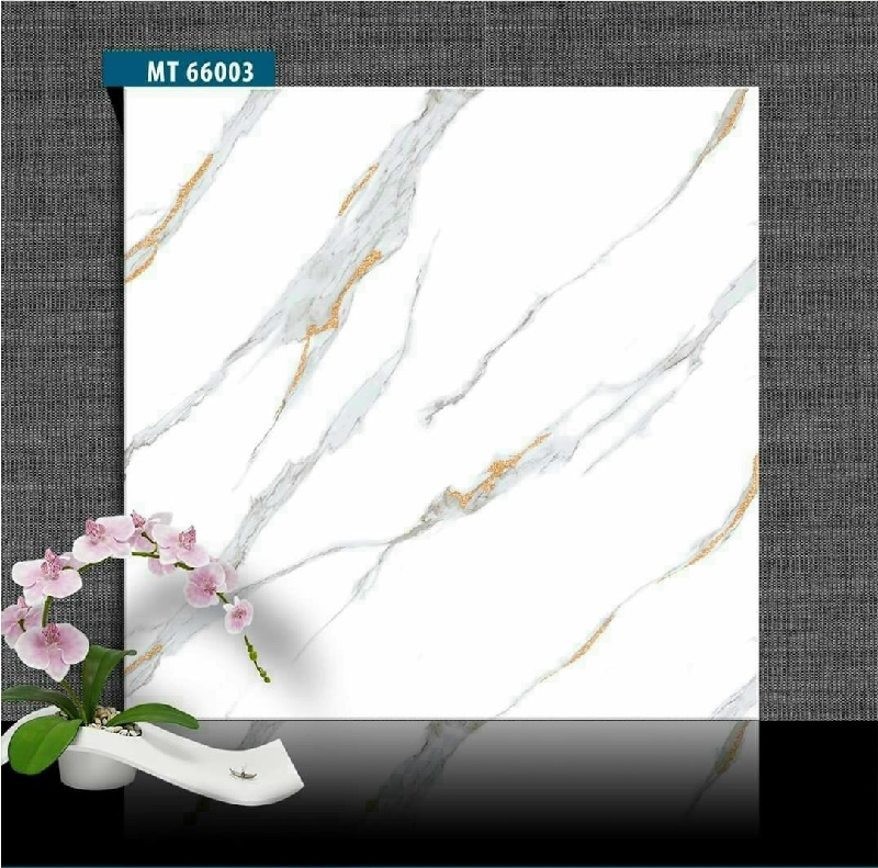 Gạch ốp lát 60×60 vân khói khắc vàng MT66003