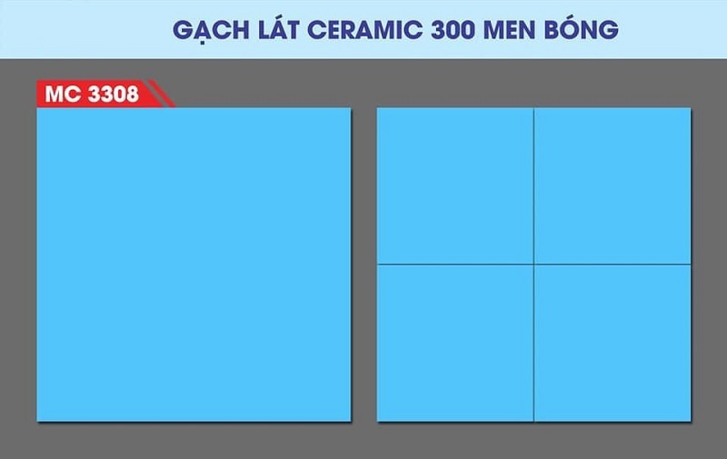 Gạch ốp lát bể bơi 30×30 CMC VN 3307