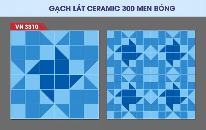 Gạch ốp lát bể bơi 30×30 CMC VN 3308
