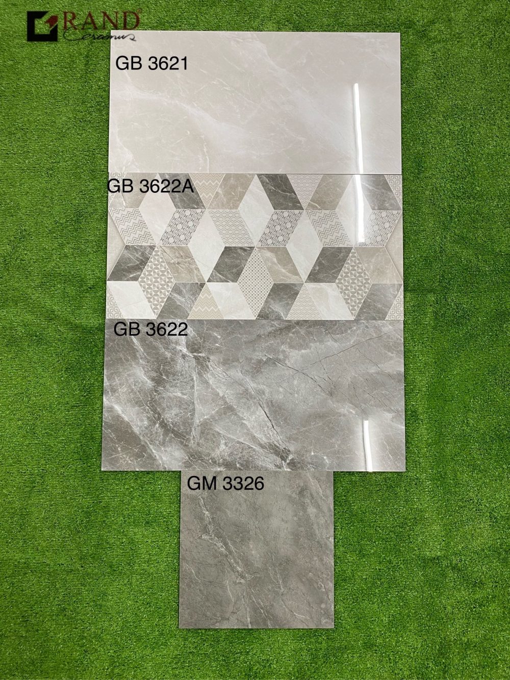 Gạch ốp lát Grand 30×60 vân đá ghi GB3621-3622