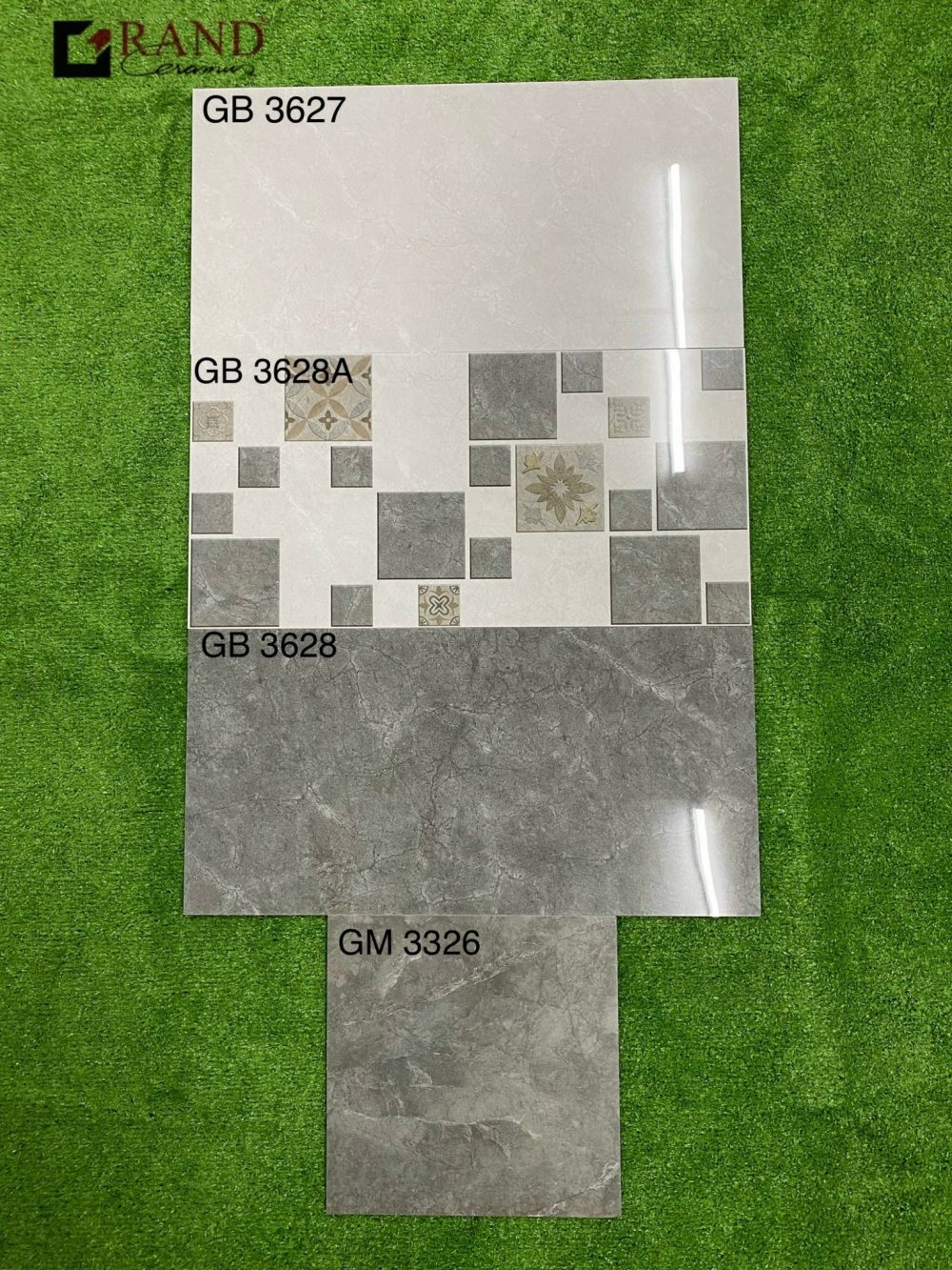 Gạch ốp lát Grand 30×60 vân đá ghi GB3627-3628