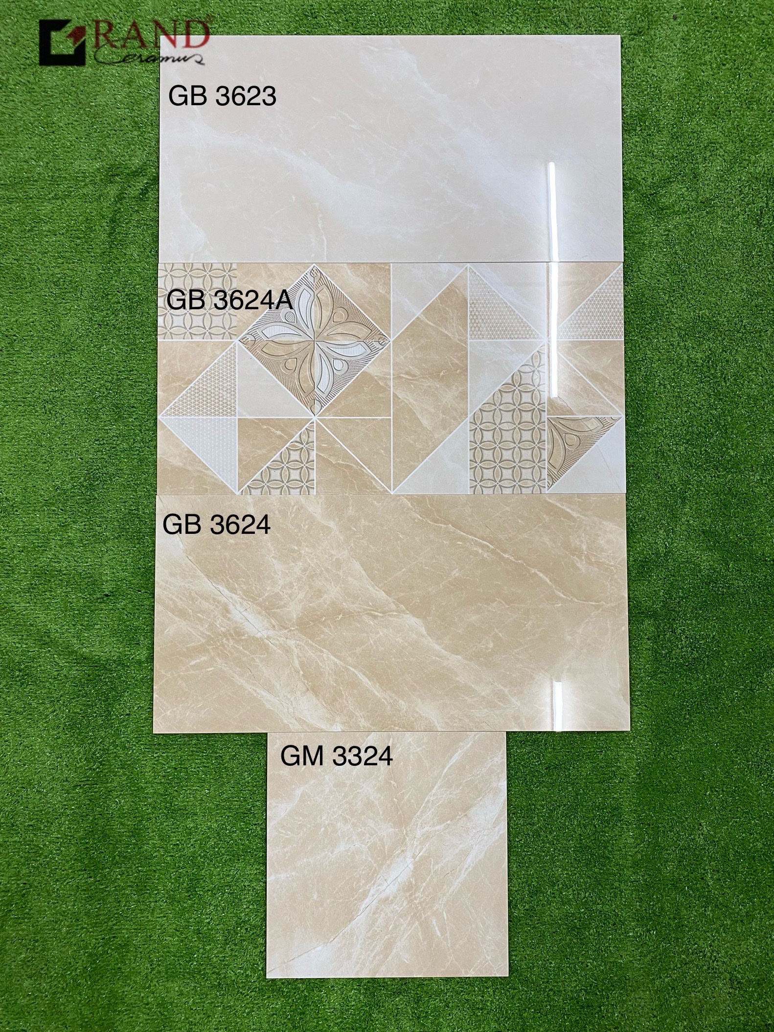 Gạch ốp lát Grand 30×60 vân đá vàng GB3623-3624