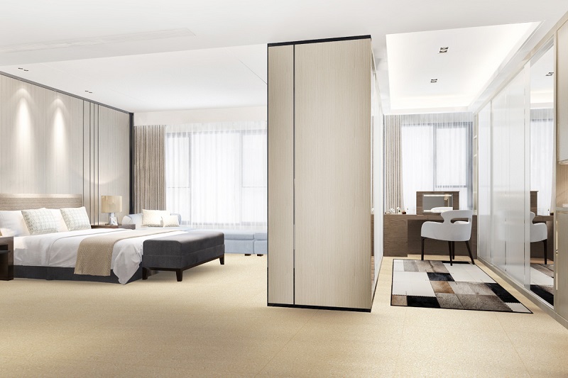 Gạch ốp lát men mờ granito màu kem Đồng Tâm 80×80 GRANITE 8080ROME004-H+