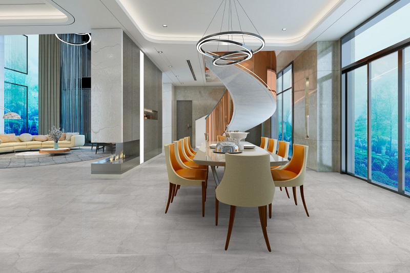 Gạch ốp lát men mờ vân đá xám Đồng Tâm 80×80 GRANITE 8080ROME003-H+