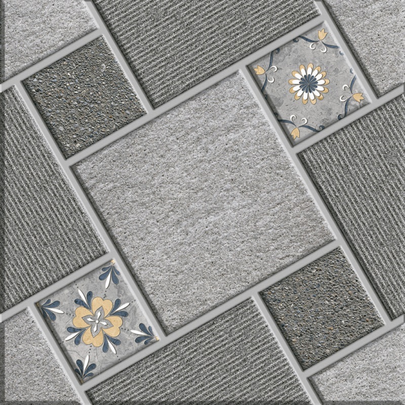 Gạch ốp lát sân vườn màu ghi 60x60cm Prime 9107