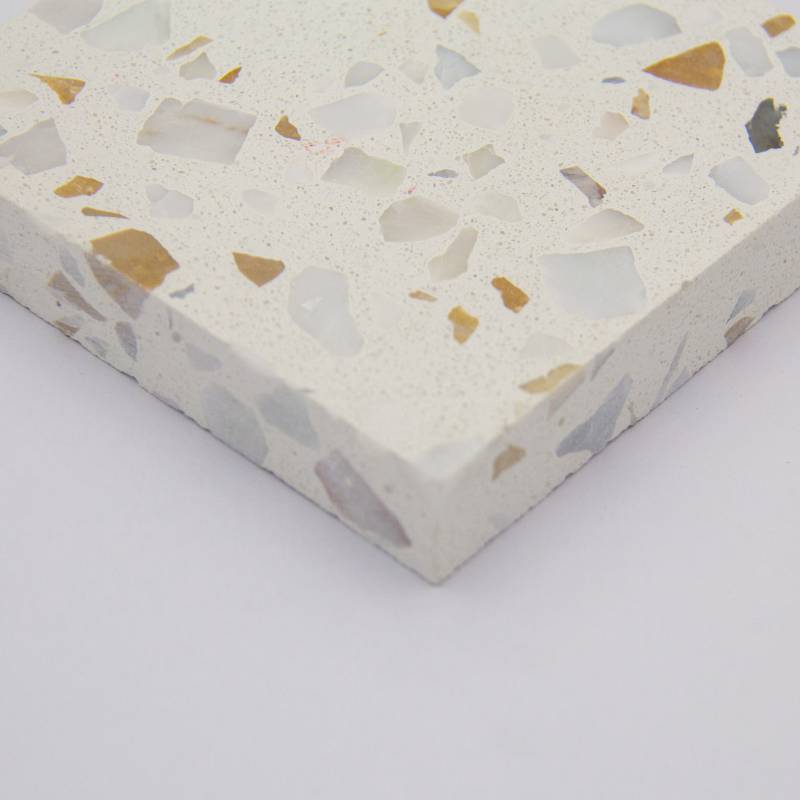 Gạch ốp lát Terrazzo kích thước 600x600mm màu trắng JX1214