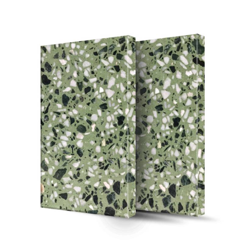 Gạch ốp lát Terrazzo kích thước 600x600xmm màu xanh JC0838