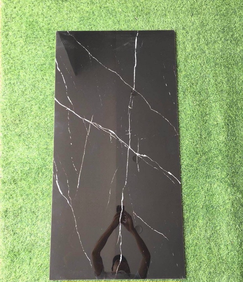 Gạch ốp lát Trung Quốc vân đá đen 60x120cm 12911