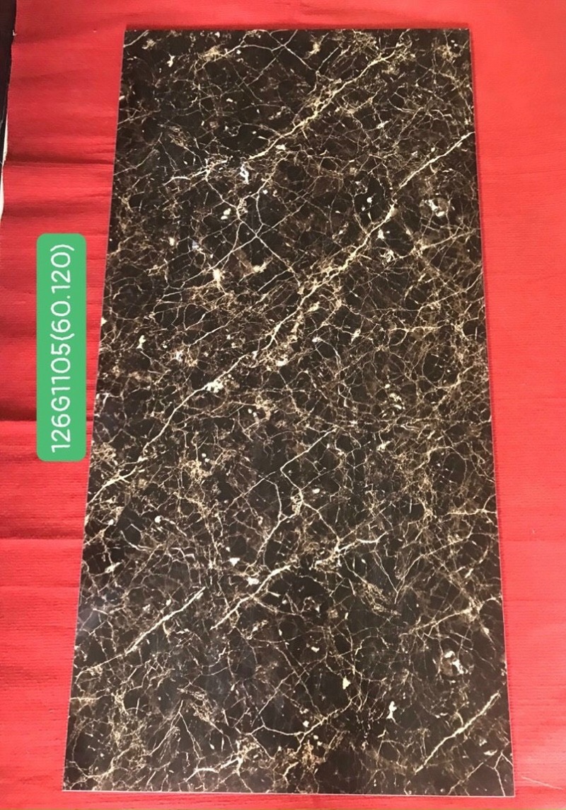 Gạch ốp lát Trung Quốc vân màu nâu 60x120cm 126G1105