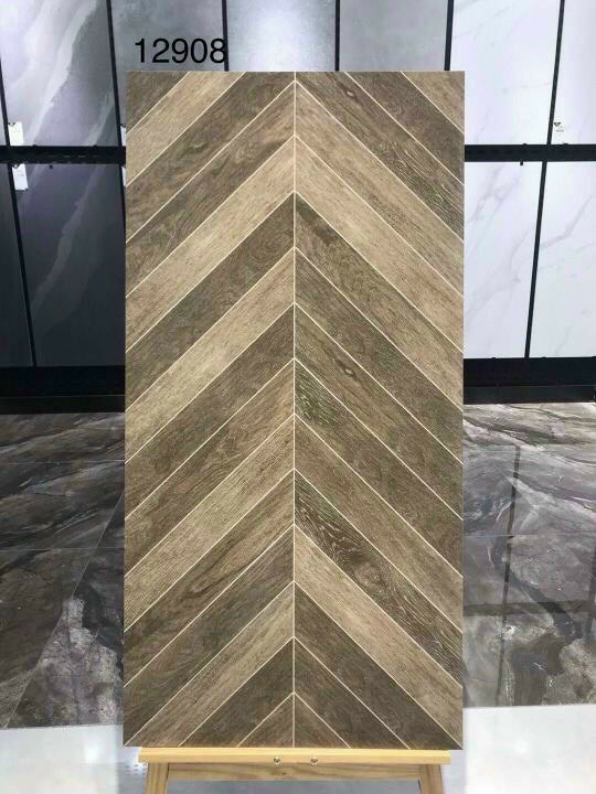 Gạch ốp lát Trung Quốc xương cá vân gỗ 60x120cm 12905