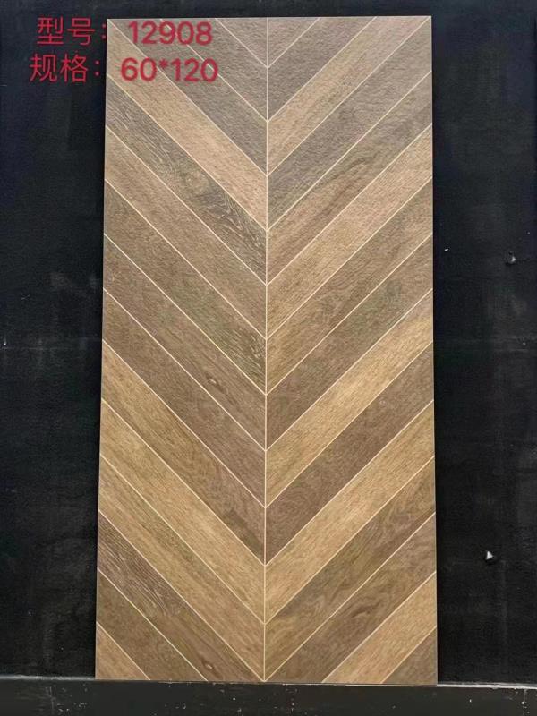 Gạch ốp lát Trung Quốc xương cá vân gỗ 60x120cm 12907