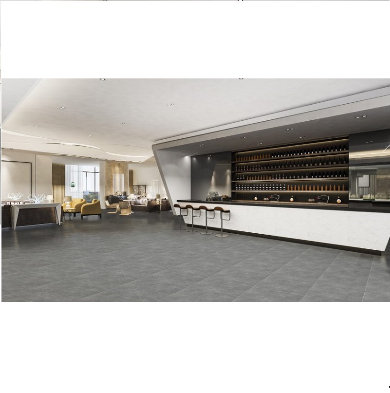 Gạch ốp lát vân đá xám đậm Đồng Tâm 60×60 GRANITE 6060Moment011