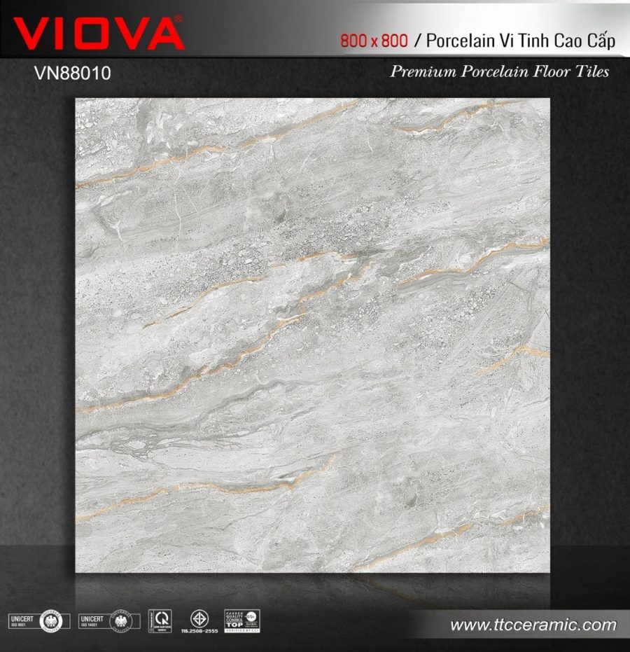 Gạch ốp lát  Viova vân đá xanh VN88010