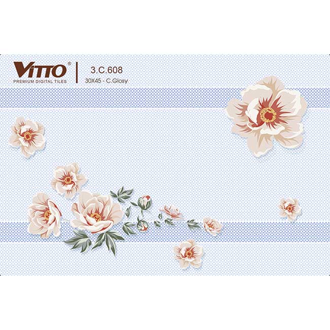 Gạch ốp tường 30×45 Vitto 6008