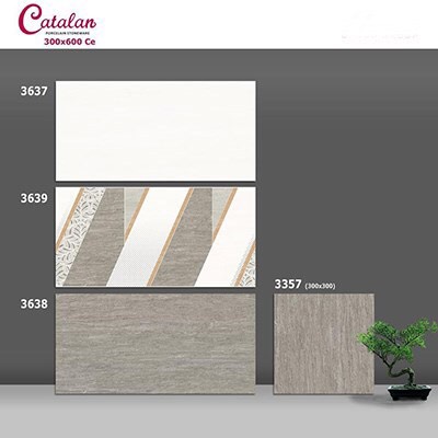 Gạch ốp tường Catalan 30×60 màu ghi 3637-3639-3638