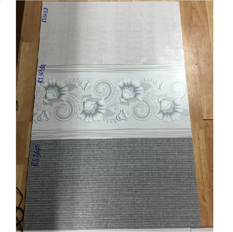 Gạch ốp tường Viglacera 30×60 giả vải ghi xám BS3639-3640