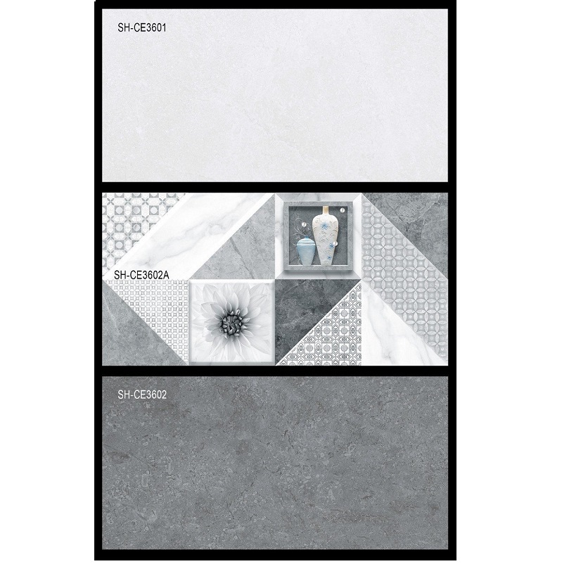 Gạch ốp tường Viglacera 30×60 màu xi măng SH-EC 3601 – 3602