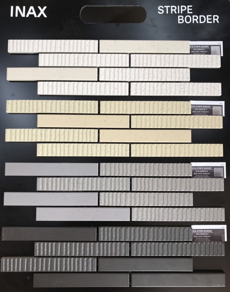 Gạch trang trí I-CONCEPT STRIPE BORDER INAX-20B/STB-2