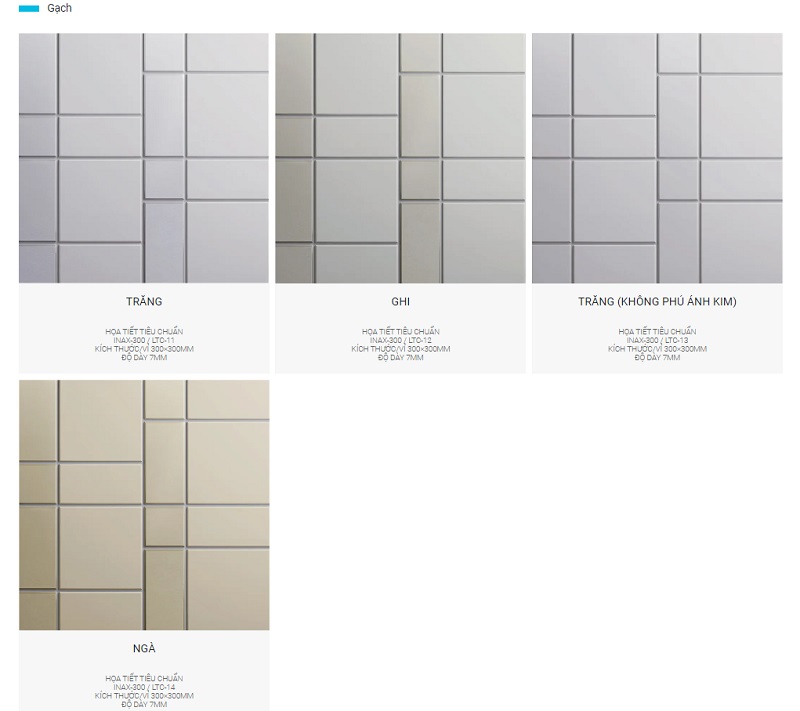 Gạch trang trí INAX 300/LTC-13