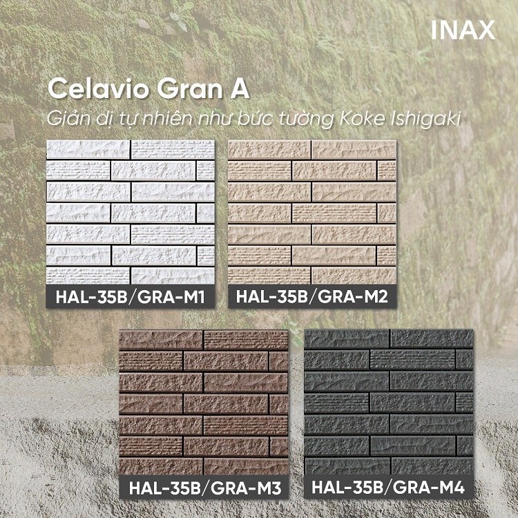 Gạch trang trí INAX HAL-35B/GRA-M3