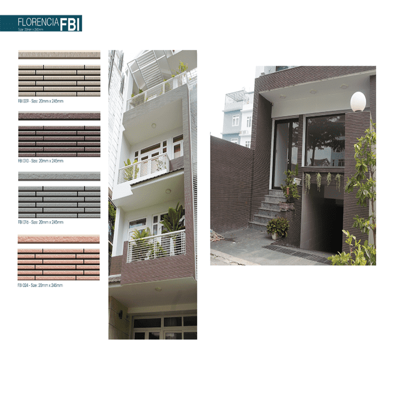 Gạch trang trí tay đũa Việt Nhật FBI 010