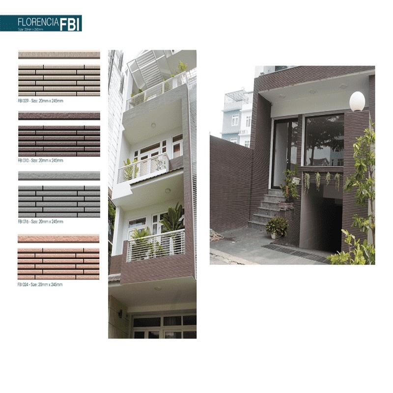 Gạch trang trí tay đũa Việt Nhật FBI 010