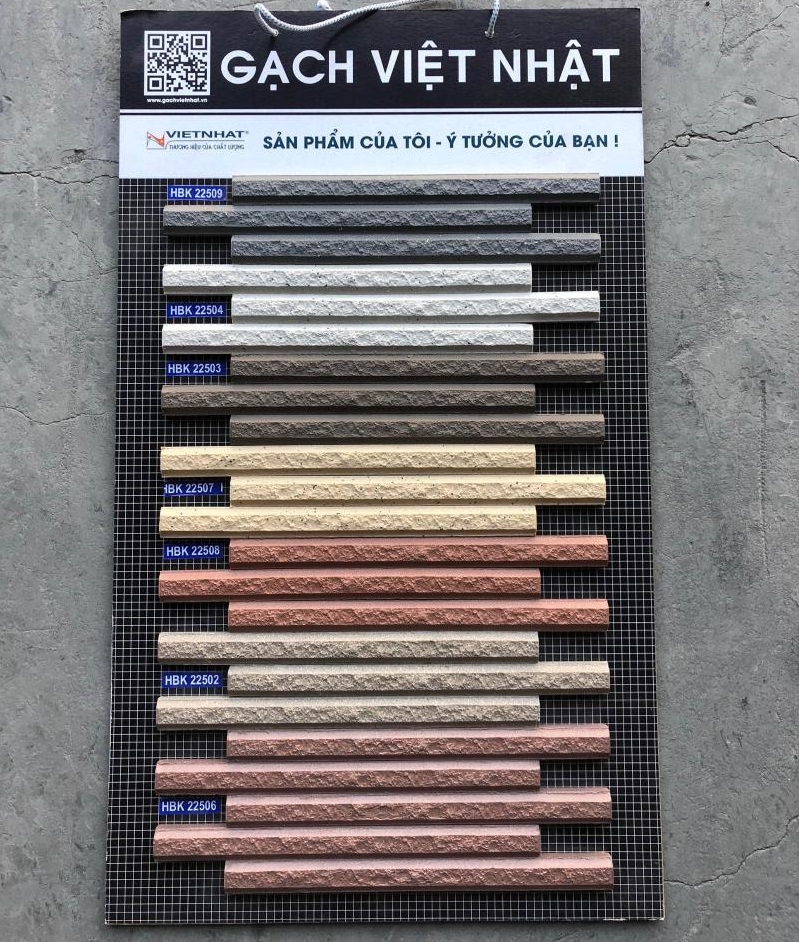 Gạch trang trí tay đũa Việt Nhật HBK 22508