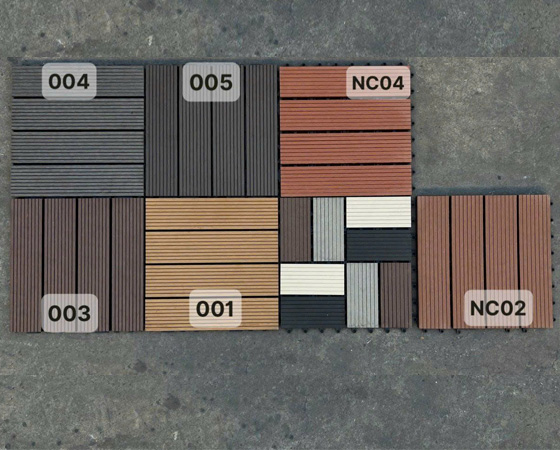 Gỗ Nhựa Ngoại Thất 30×30 GNNT01