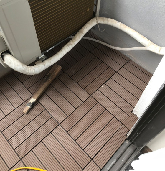 Gỗ Nhựa Ngoại Thất 30×30 GNNT01