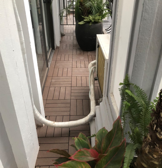 Gỗ Nhựa Ngoại Thất 30×30 GNNT01