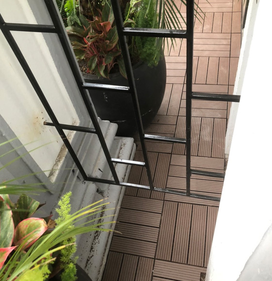 Gỗ Nhựa Ngoại Thất 30×30 GNNT01