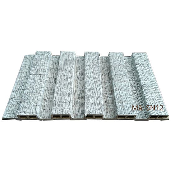 Gỗ nhựa ốp tường loại sóng nhỏ Việt Ý SN12