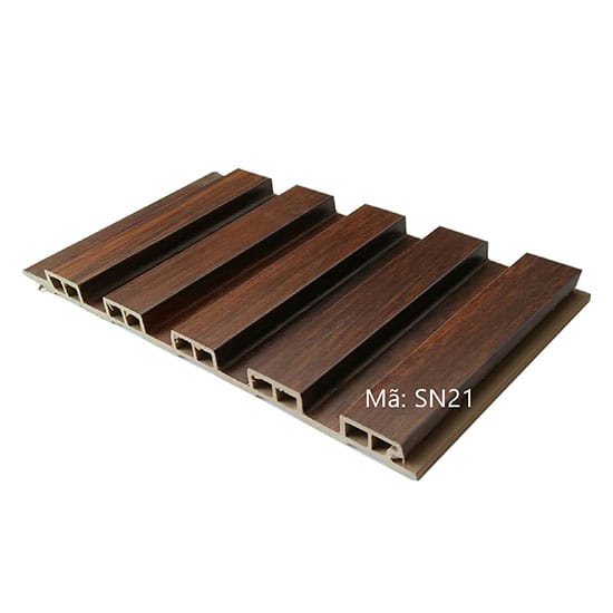 Gỗ nhựa ốp tường loại sóng nhỏ Việt Ý SN21
