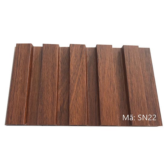 Gỗ nhựa ốp tường loại sóng nhỏ Việt Ý SN22