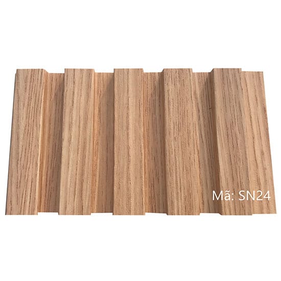 Gỗ nhựa ốp tường loại sóng nhỏ Việt Ý SN24